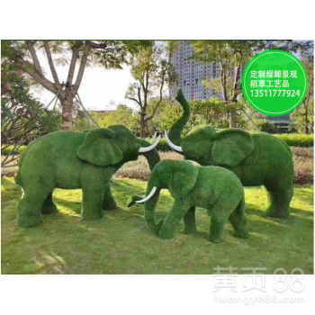 【造型綠雕景觀工藝品 植物雕塑景觀】-